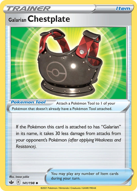 Galarian Chestplate 141/198 Uncommon