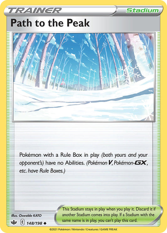 Path to the Peak 148/198 Non-Holo Play! Pokémon Stamp Prize Pack Series 1 & Prize Pack Series 2 Exclusive