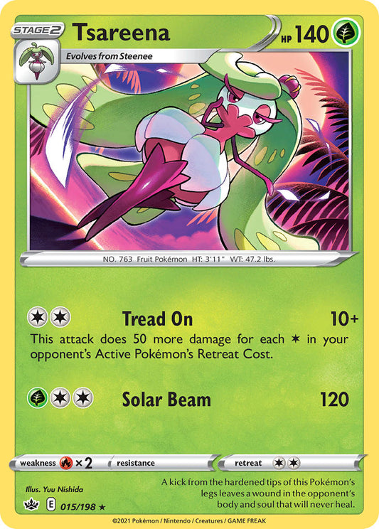 Tsareena 15/198 Non-Holo Rare
