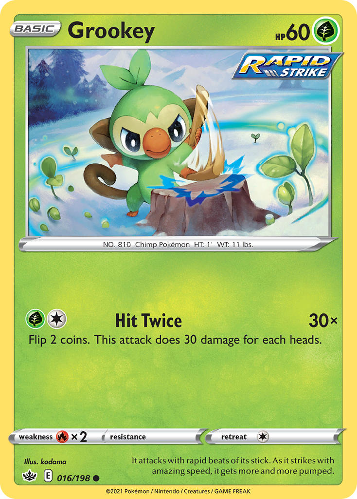 Grookey 16/198 Common