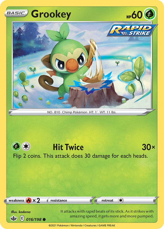 Grookey 16/198 Reverse Common