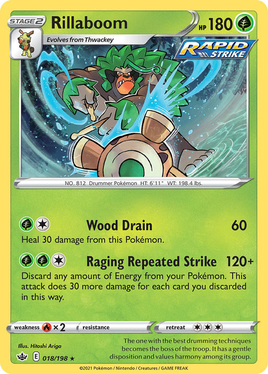 Rillaboom 18/198 Holo Rare