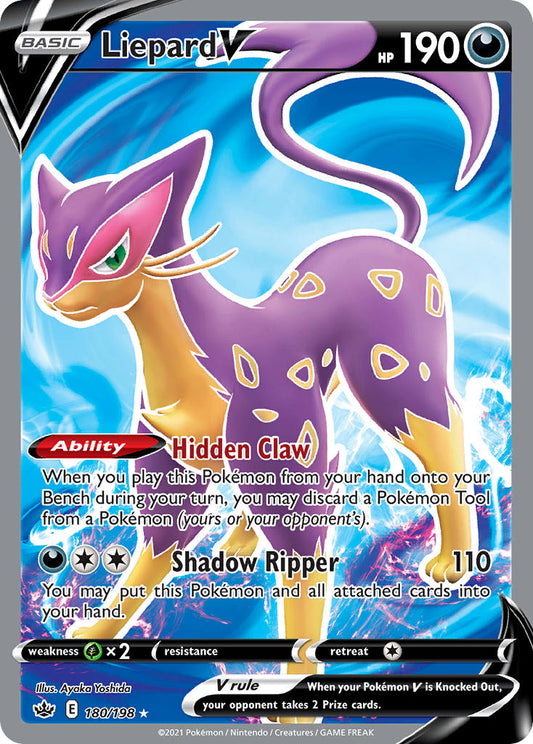 Liepard V 180/198 Holo Ultra Rare V