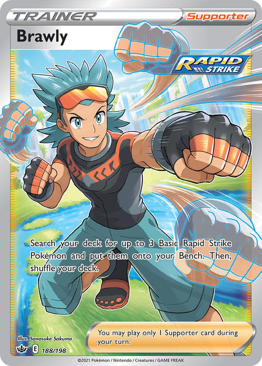 Brawly 188/198 Holo Ultra Rare