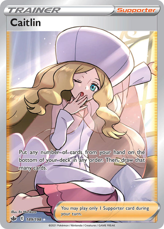 Caitlin 189/198 Holo Ultra Rare