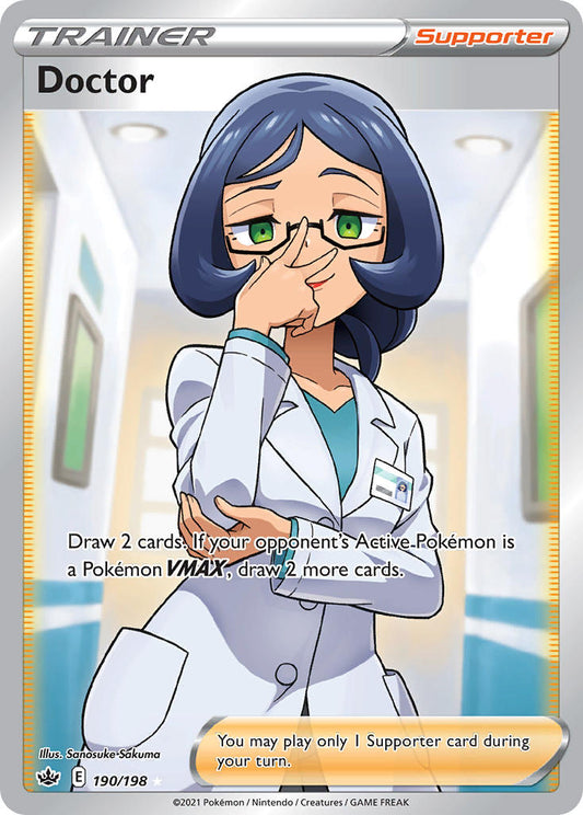 Doctor 190/198 Holo Ultra Rare