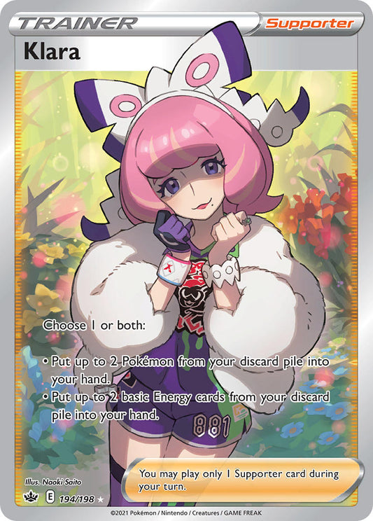 Klara 194/198 Holo Ultra Rare
