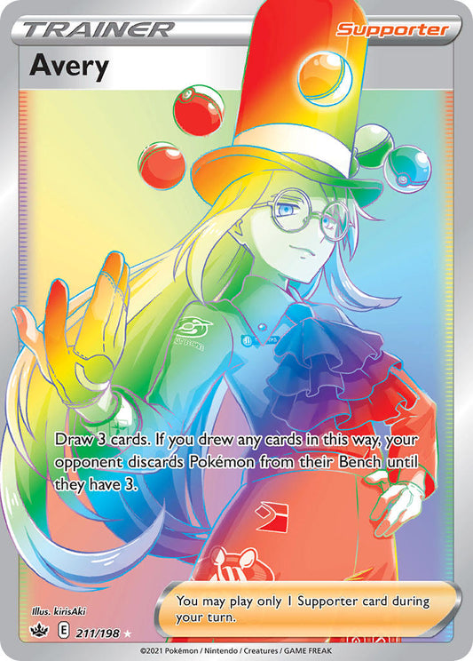 Avery 211/198 Rainbow Secret Rare