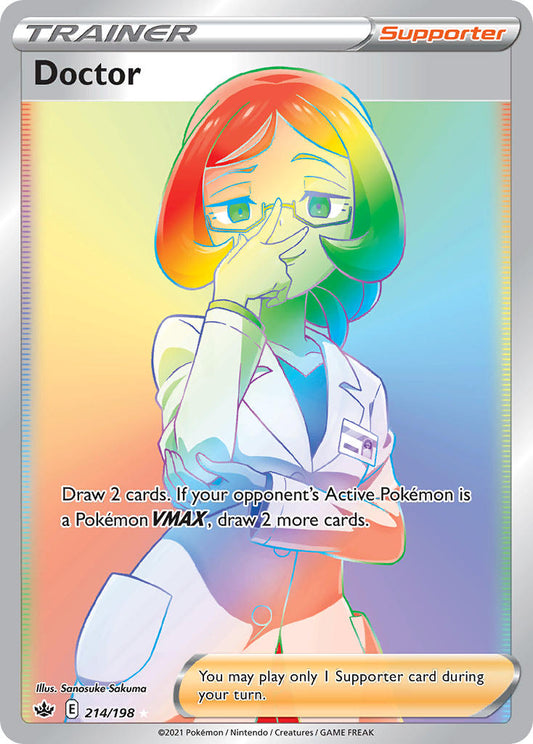 Doctor 214/198 Rainbow Secret Rare