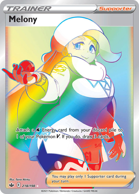 Melony 218/198 Rainbow Secret Rare