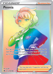 Peonia 219/198 Rainbow Secret Rare