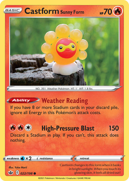 Castform Sunny Form 22/198 Common