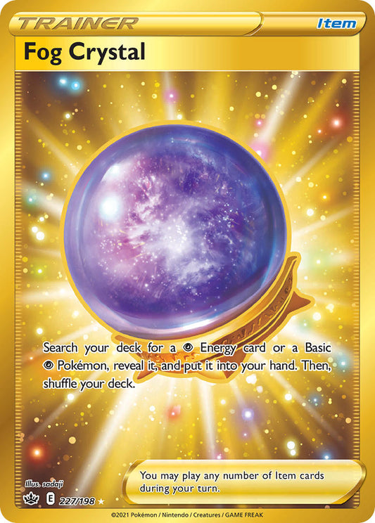 Fog Crystal 227/198 Gold Secret Rare