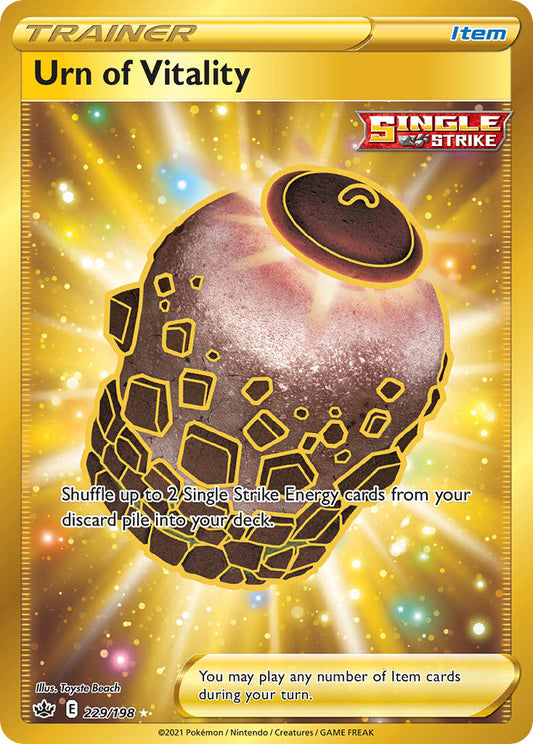 Urn of Vitality 229/198 Gold Secret Rare