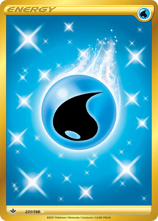 Water Energy 231/198 Gold Secret Rare