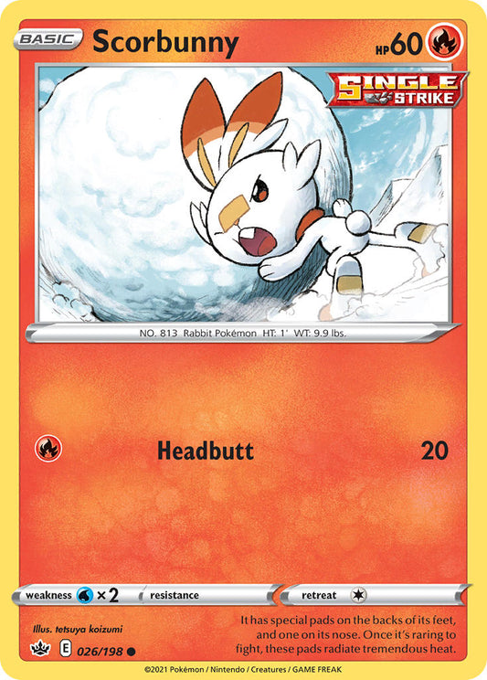 Scorbunny 26/198 Reverse Common