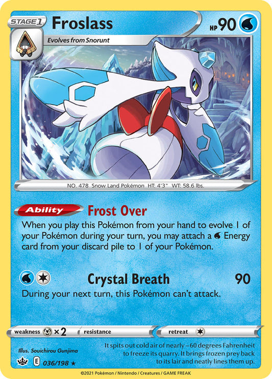 Froslass 36/198 Holo Rare