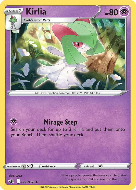 Kirlia 60/198 Reverse Uncommon