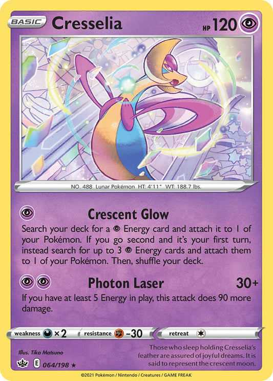 Cresselia 64/198 Reverse Rare