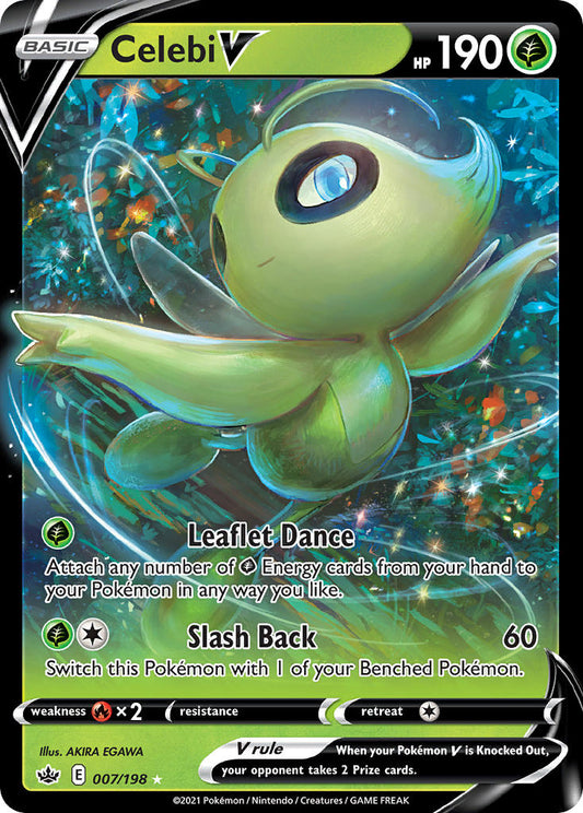 Celebi V 7/198 Holo Rare V