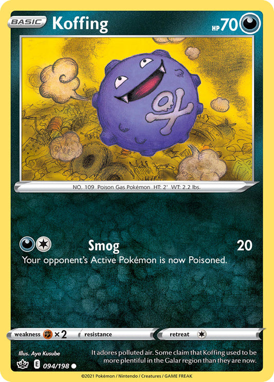 Koffing 94/198 Reverse Common