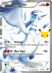 Reshiram 113/114 Holo Rare Classic