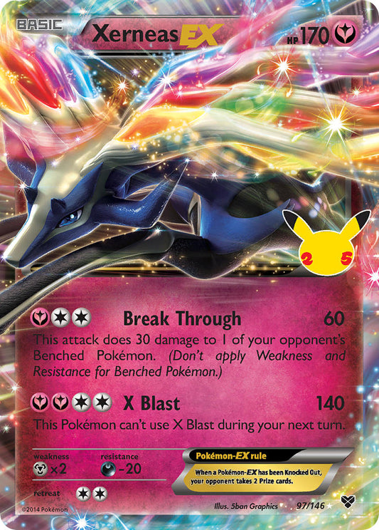 Xerneas EX 97/146 Holo Rare Classic EX - MissingNo.