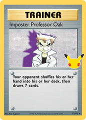 Imposter Professor Oak 073/102 Holo Rare Classic