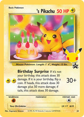 _____'s Pikachu 024 Holo Rare Classic