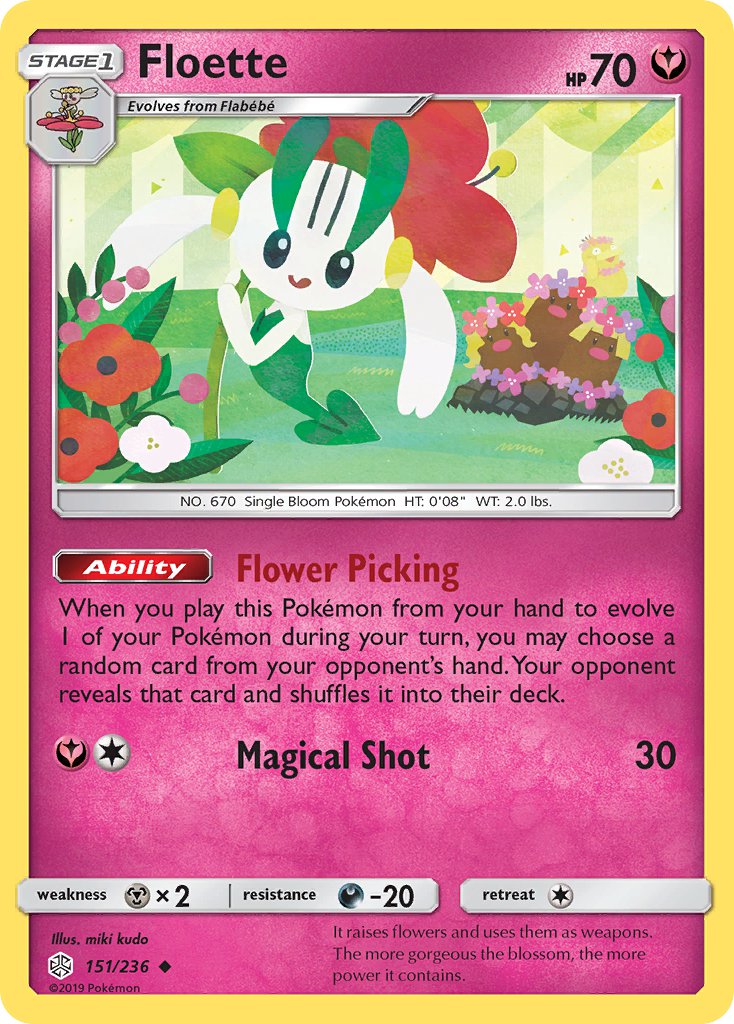 Floette 151/236 Reverse Uncommon - MissingNo.