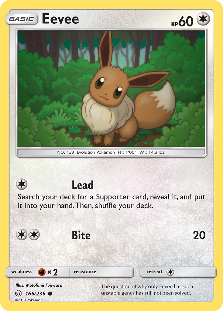 Eevee 166/236 Reverse Common - MissingNo.