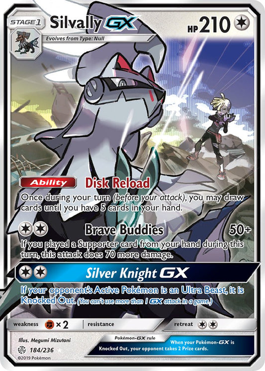 Silvally GX 184/236 Holo Rare GX - MissingNo.
