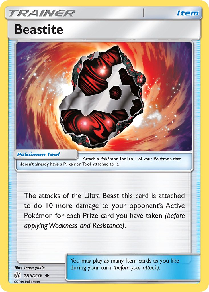 Beastite 185/236 Reverse Uncommon - MissingNo.