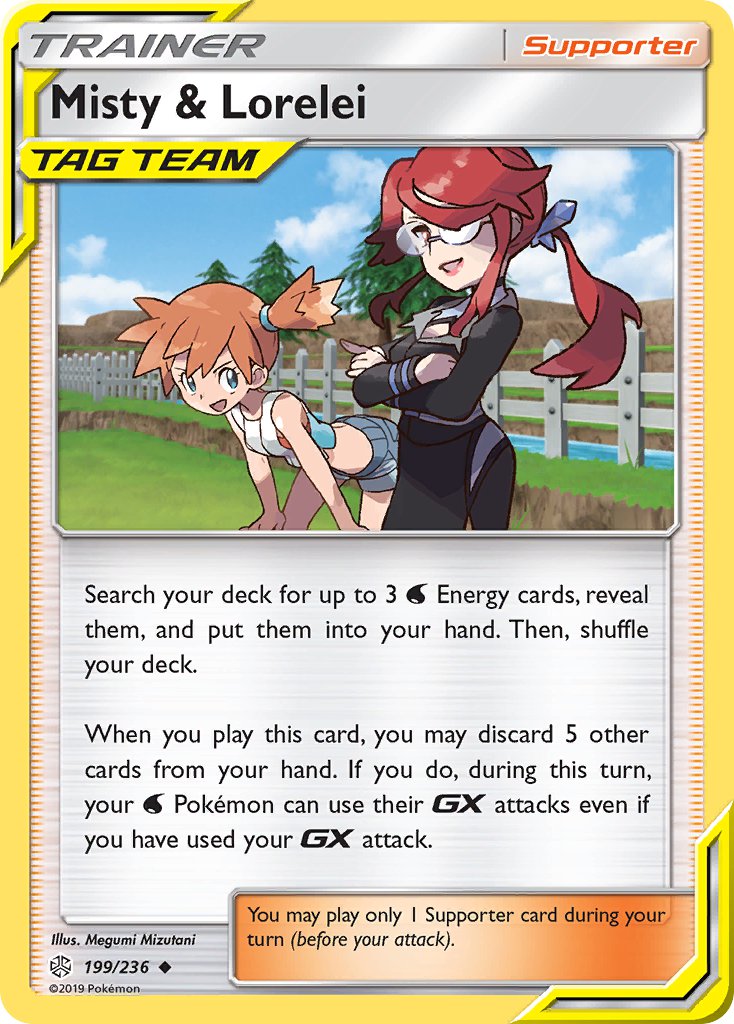 Misty & Lorelei 199/236 Uncommon - MissingNo.