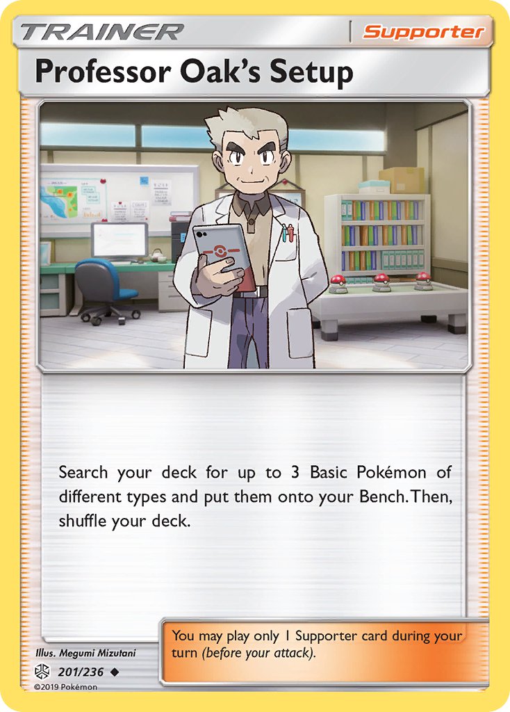 Professor Oak's Setup 201/236 Uncommon - MissingNo.