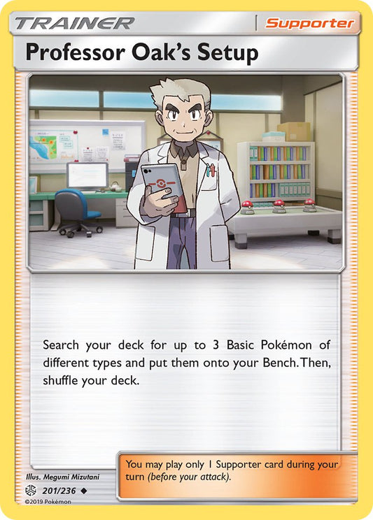 Professor Oak's Setup 201/236 Uncommon - MissingNo.