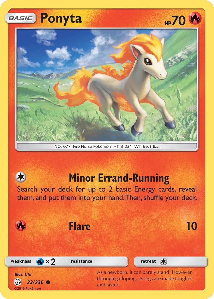 Ponyta 23/236 Reverse Common - MissingNo.