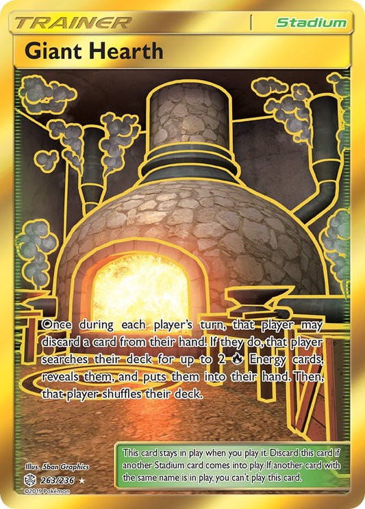 Giant Hearth 263/236 Gold Secret Rare - MissingNo.
