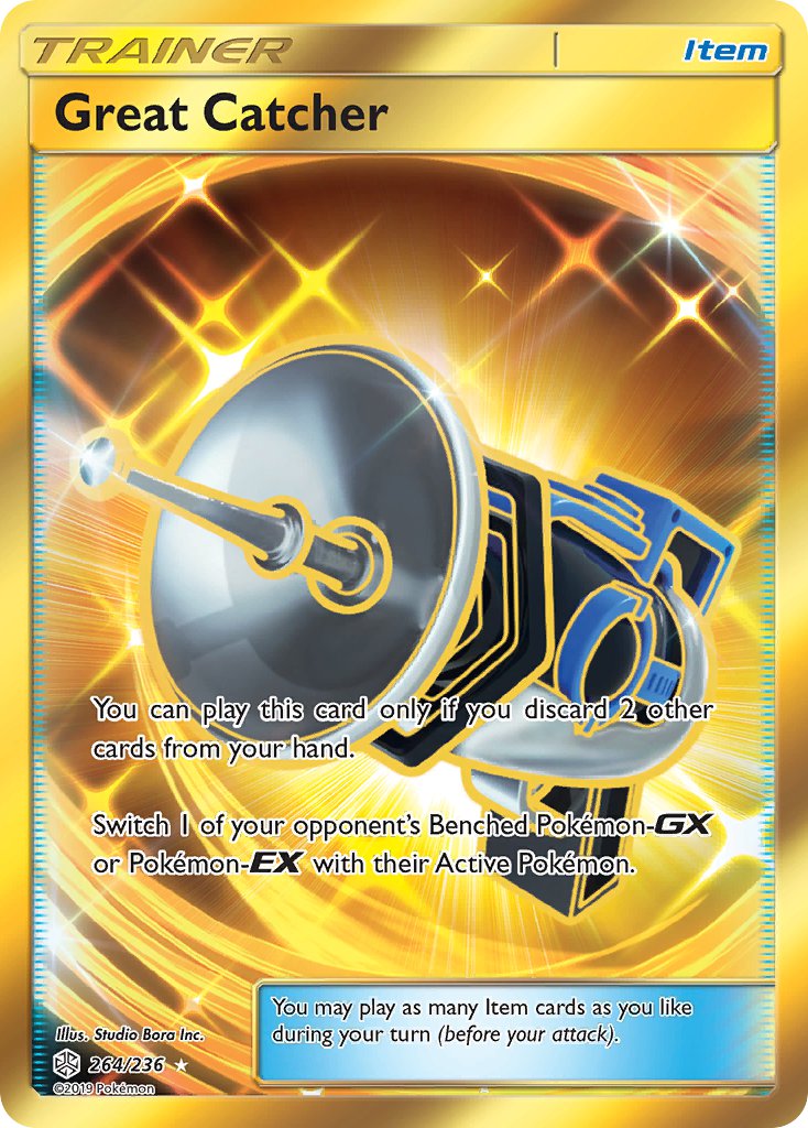 Great Catcher 264/236 Gold Secret Rare - MissingNo.