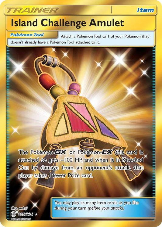 Island Challenge Amulet 265/236 Gold Secret Rare - MissingNo.