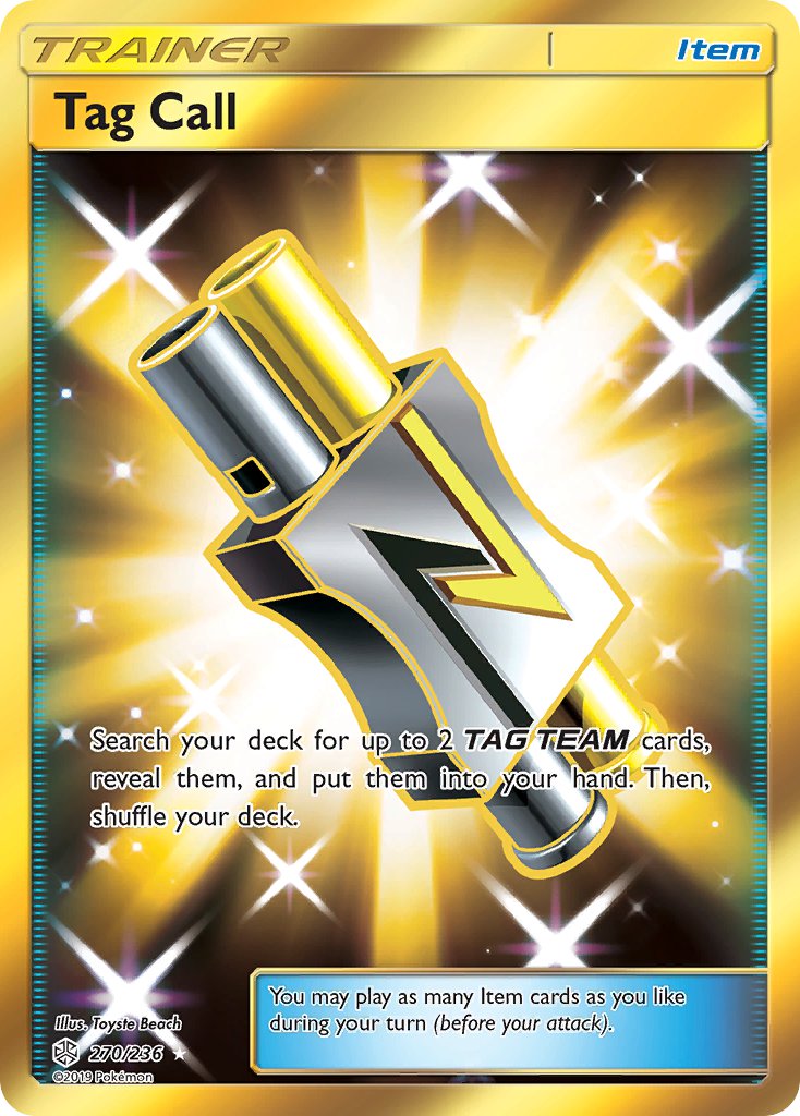 Tag Call 270/236 Gold Secret Rare - MissingNo.