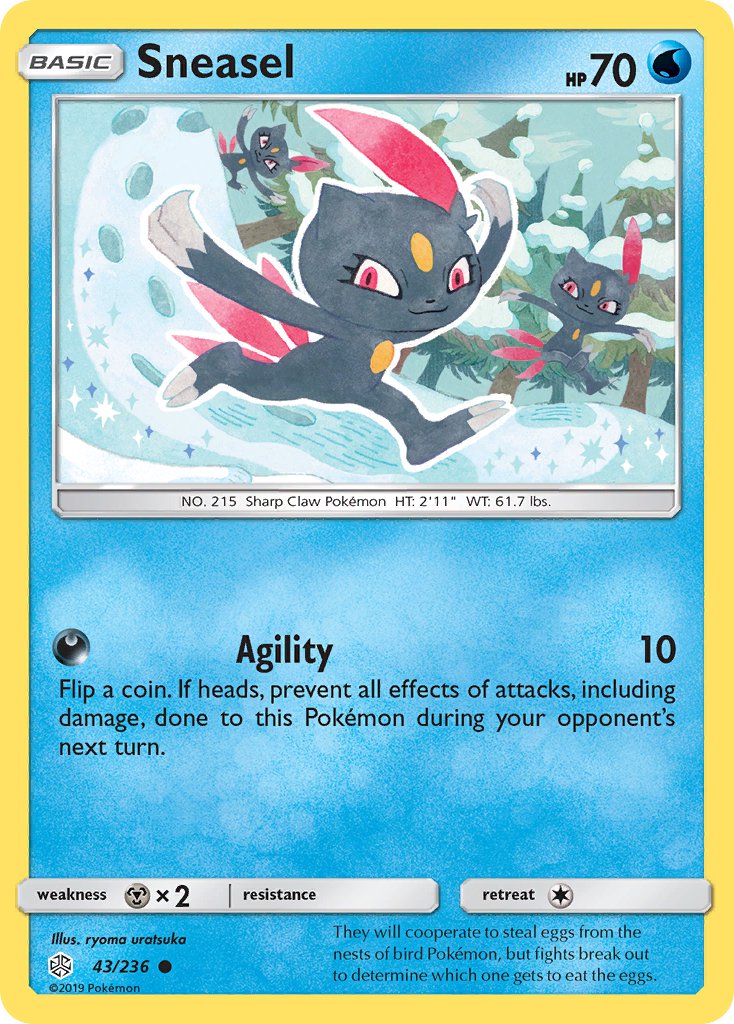 Sneasel 43/236 Common - MissingNo.