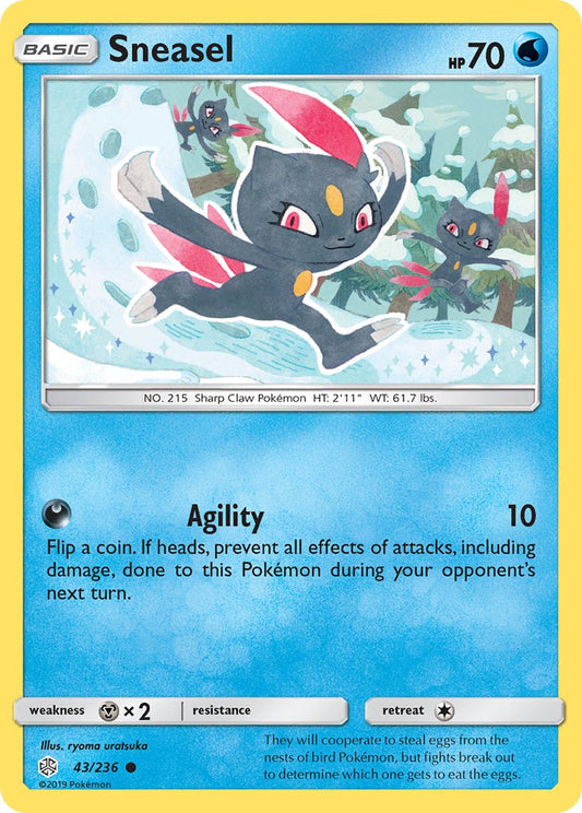 Sneasel 43/236 Reverse Common - MissingNo.