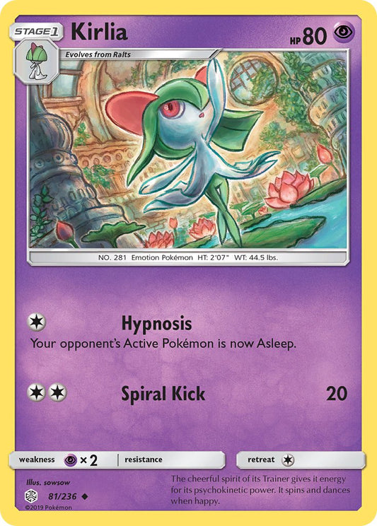 Kirlia 81/236 Reverse Uncommon - MissingNo.