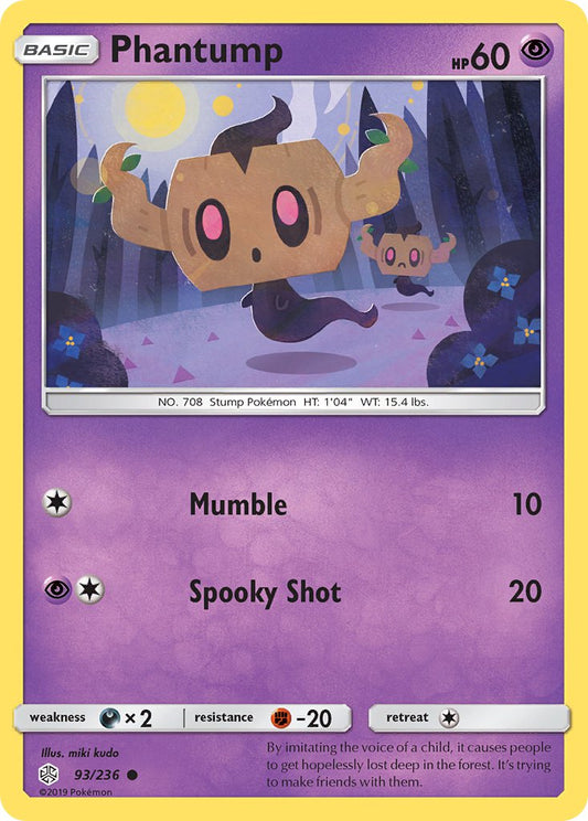Phantump 93/236 Reverse Common - MissingNo.