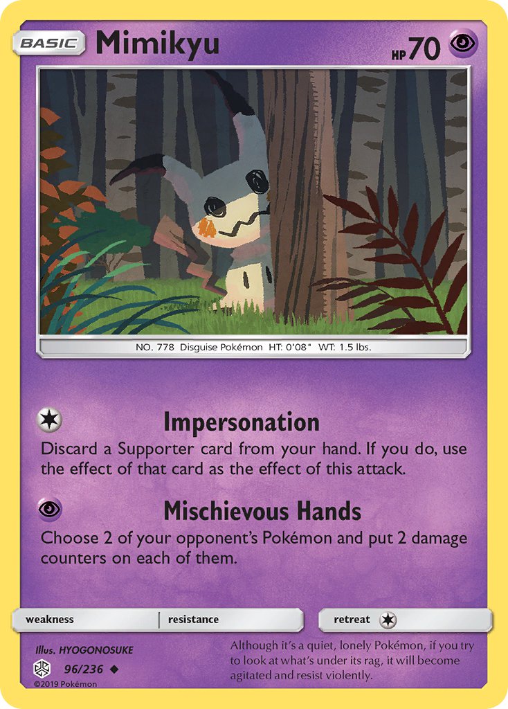 Mimikyu 96/236 Uncommon - MissingNo.