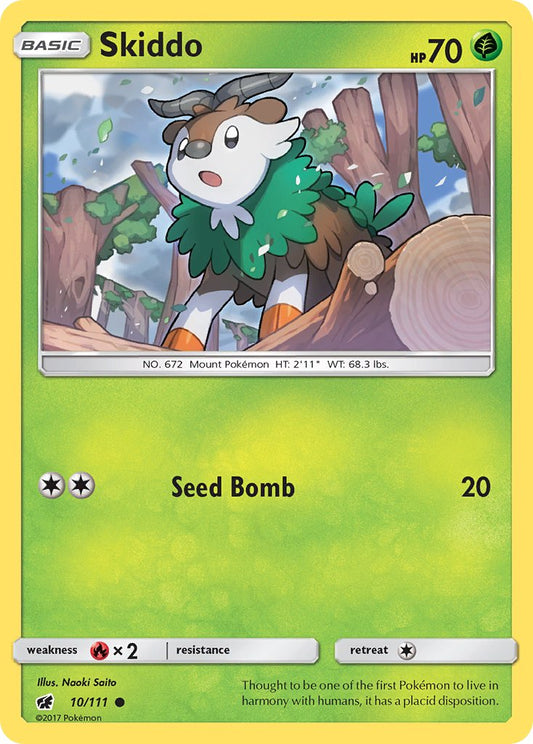 Skiddo 10/111 Common - MissingNo.