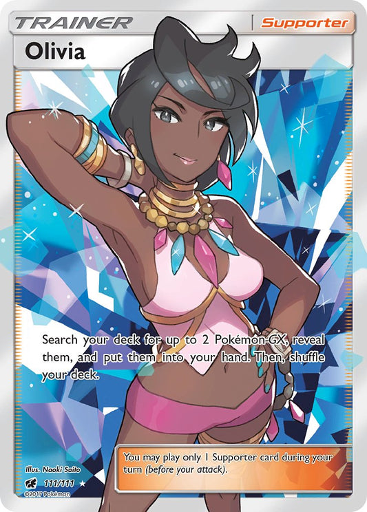 Olivia 111/111 Holo Ultra Rare - MissingNo.