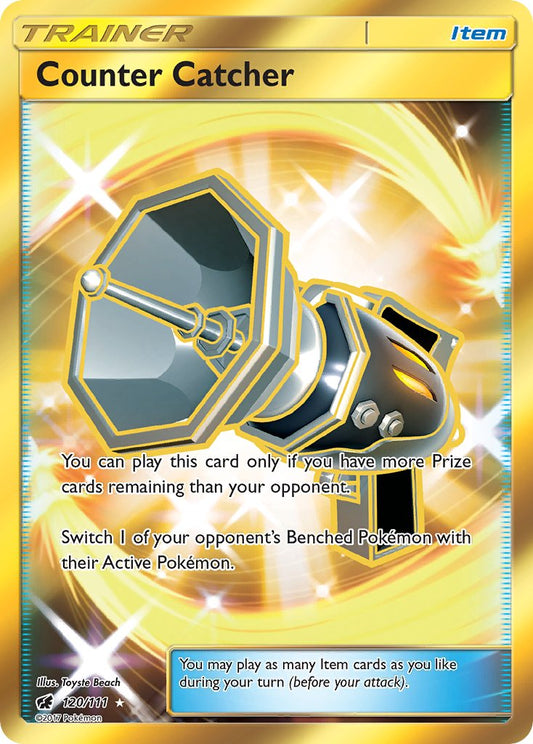 Counter Catcher 120/111 Gold Secret Rare - MissingNo.