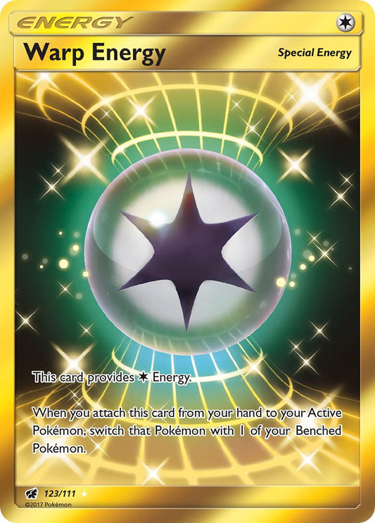 Warp Energy 123/111 Gold Secret Rare - MissingNo.